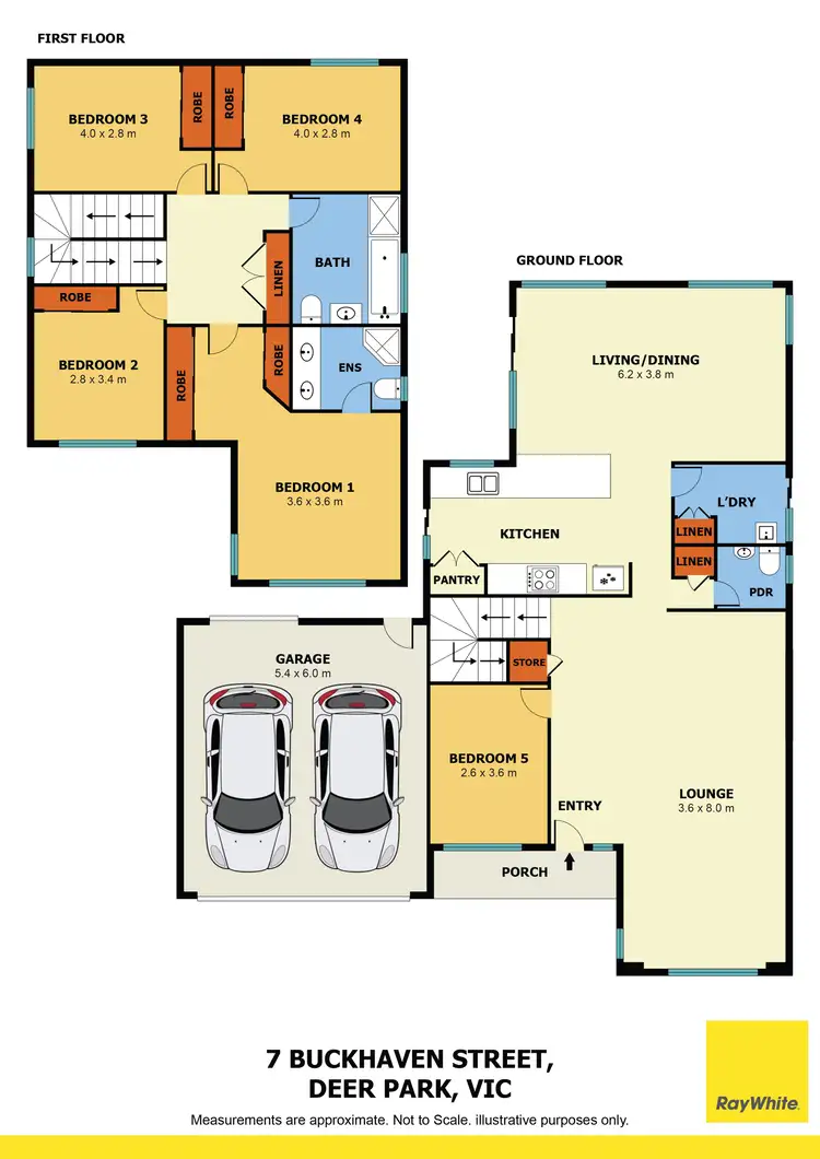 Floorplan of Homely house listing, 7 Buckhaven Street, Deer Park VIC 3023