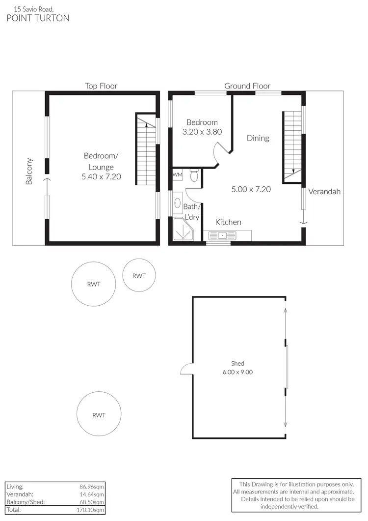 Floorplan of Homely house listing, 15 Savio Road, Point Turton SA 5575