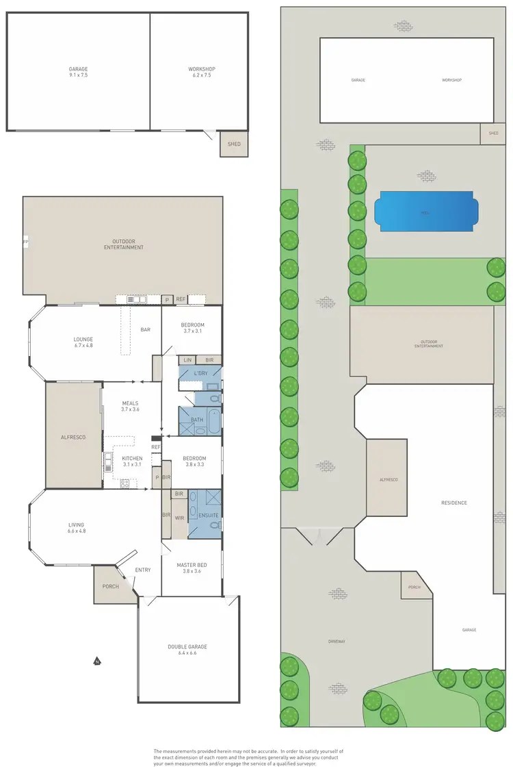 Floorplan of Homely house listing, 95 Sycamore Street, Hoppers Crossing VIC 3029