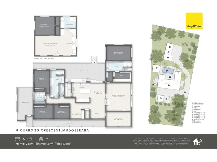 Floorplan of Homely other listing, 19 Currong Crescent, Mudgeeraba QLD 4213