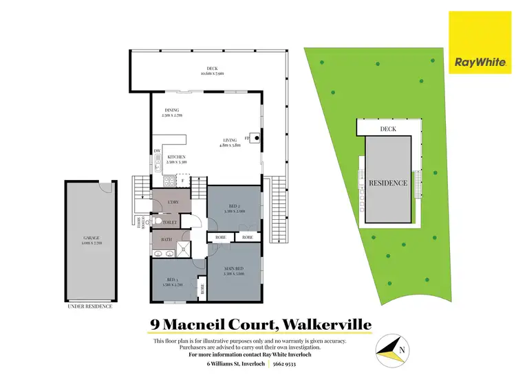 Floorplan of Homely house listing, 9 Macneil Court, Walkerville VIC 3956