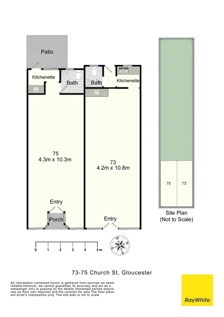 Floorplan of Homely other listing, 73-75 Church Street, Gloucester NSW 2422