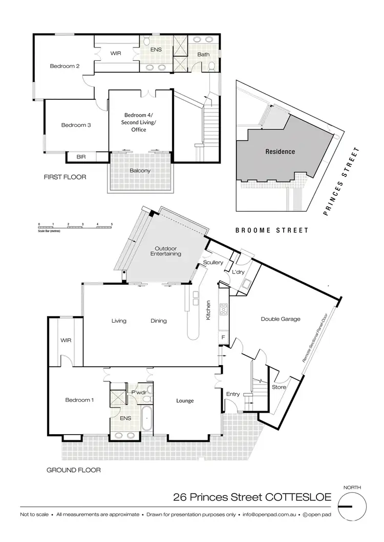 Floorplan of Homely house listing, 26 Princes Street, Cottesloe WA 6011