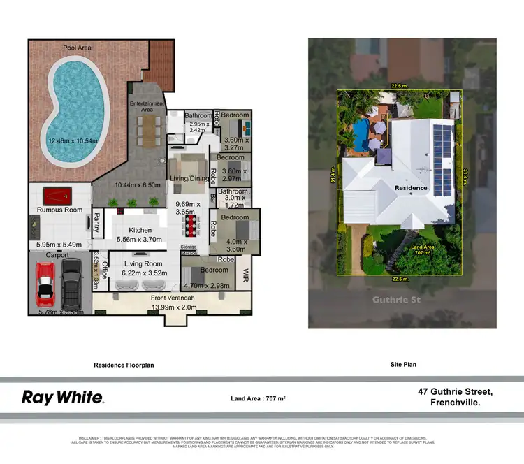 Floorplan of Homely house listing, 47 Guthrie Street, Frenchville QLD 4701