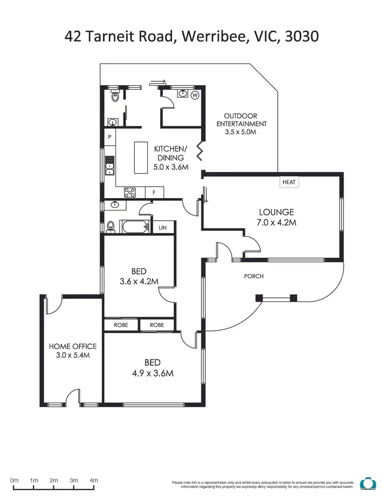Floorplan of Homely house listing, 42 Tarneit Road, Werribee VIC 3030