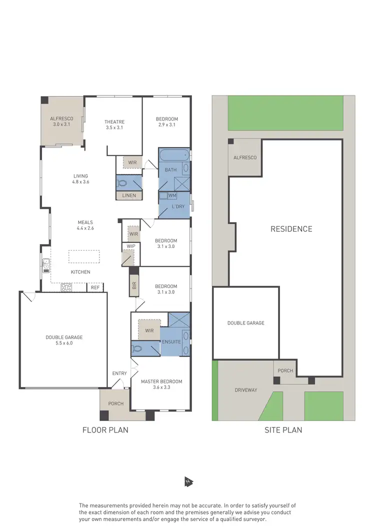 Floorplan of Homely house listing, 75 Indura Drive, Werribee VIC 3030