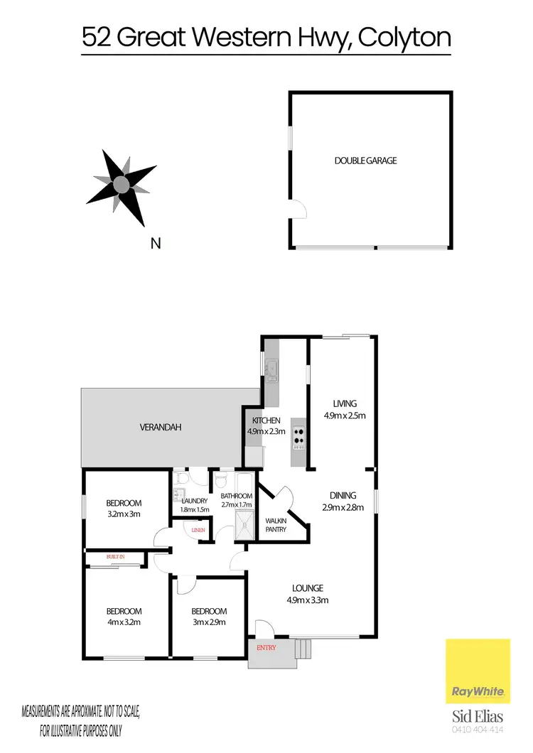 Floorplan of Homely house listing, 52 Great Western Highway, Colyton NSW 2760
