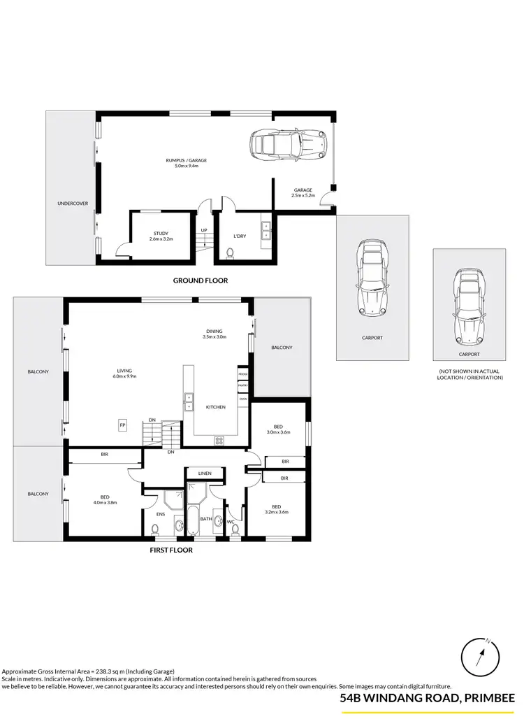 Floorplan of Homely house listing, 54B Windang Road, Primbee NSW 2502