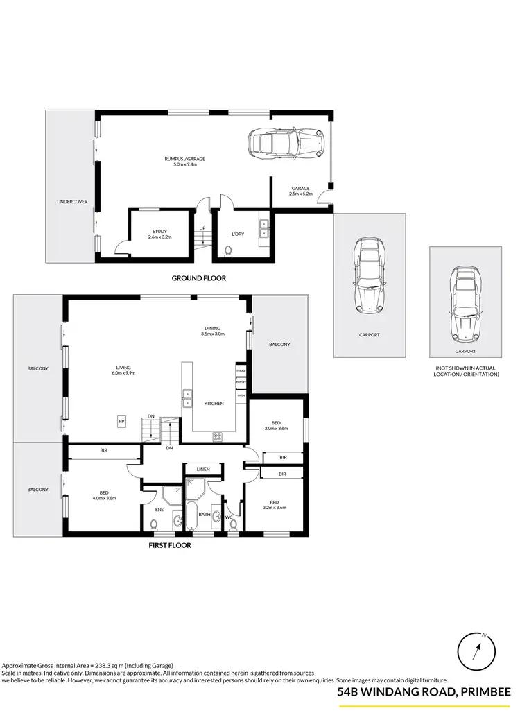Floorplan of Homely house listing, 54B Windang Road, Primbee NSW 2502