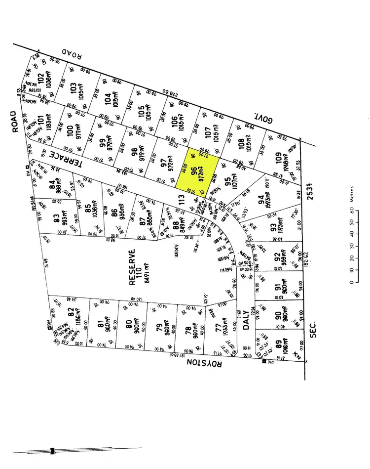 Floorplan of Homely land listing, 12 Daly Terrace, Hardwicke Bay SA 5575