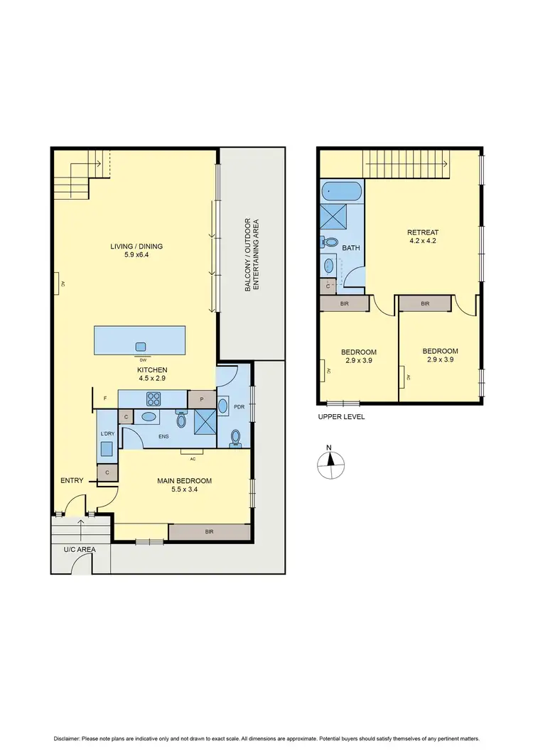 Floorplan of Homely house listing, 1A Stewart Street, Brunswick VIC 3056