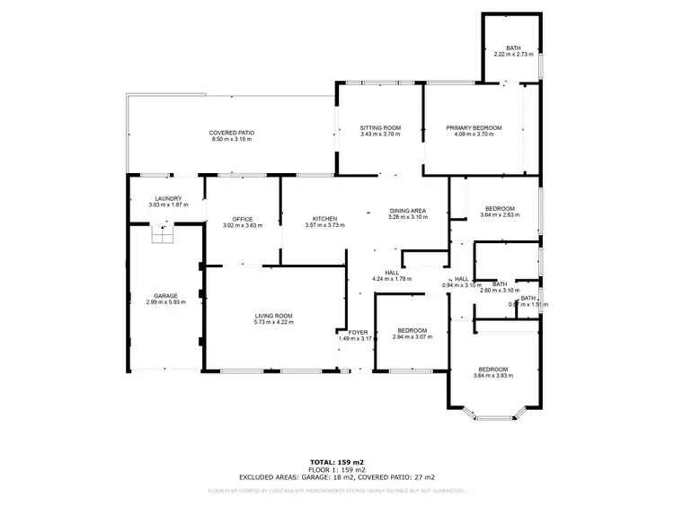 Floorplan of Homely house listing, 106 St Andrews Street, Aberdeen NSW 2336