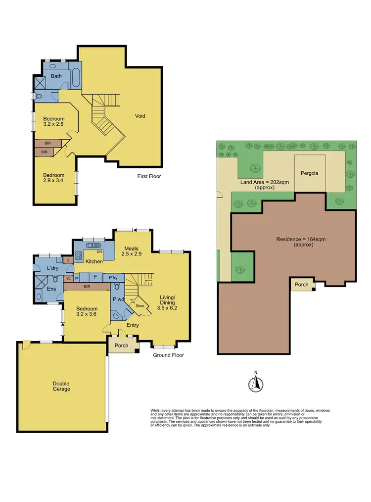 Floorplan of Homely townhouse listing, 7/47 Nottingham Street, Glen Waverley VIC 3150