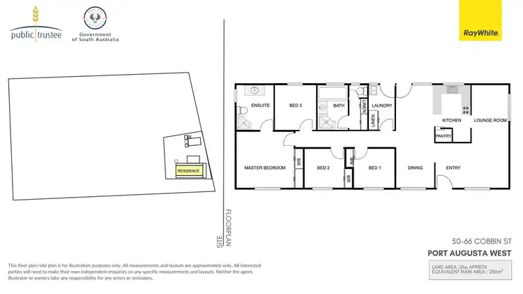 Floorplan of Homely house listing, 50-66 Cobbin Street, Port Augusta West SA 5700