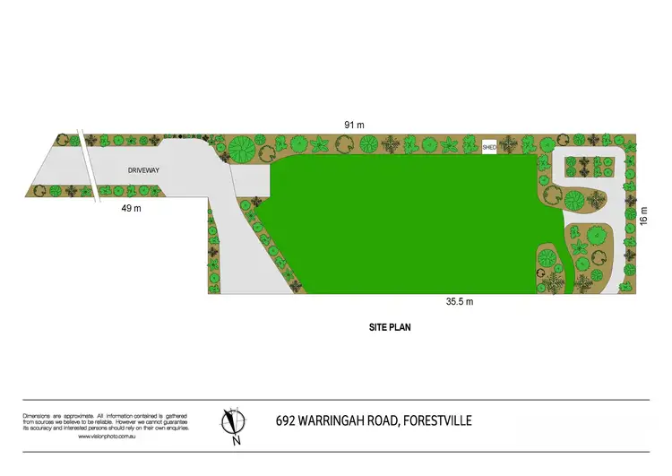 Floorplan of Homely rural property listing, 692 Warringah Road, Forestville NSW 2087