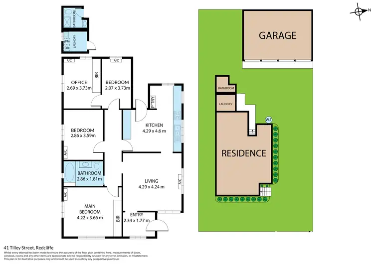 Floorplan of Homely house listing, 41 Tilley Street, Redcliffe QLD 4020
