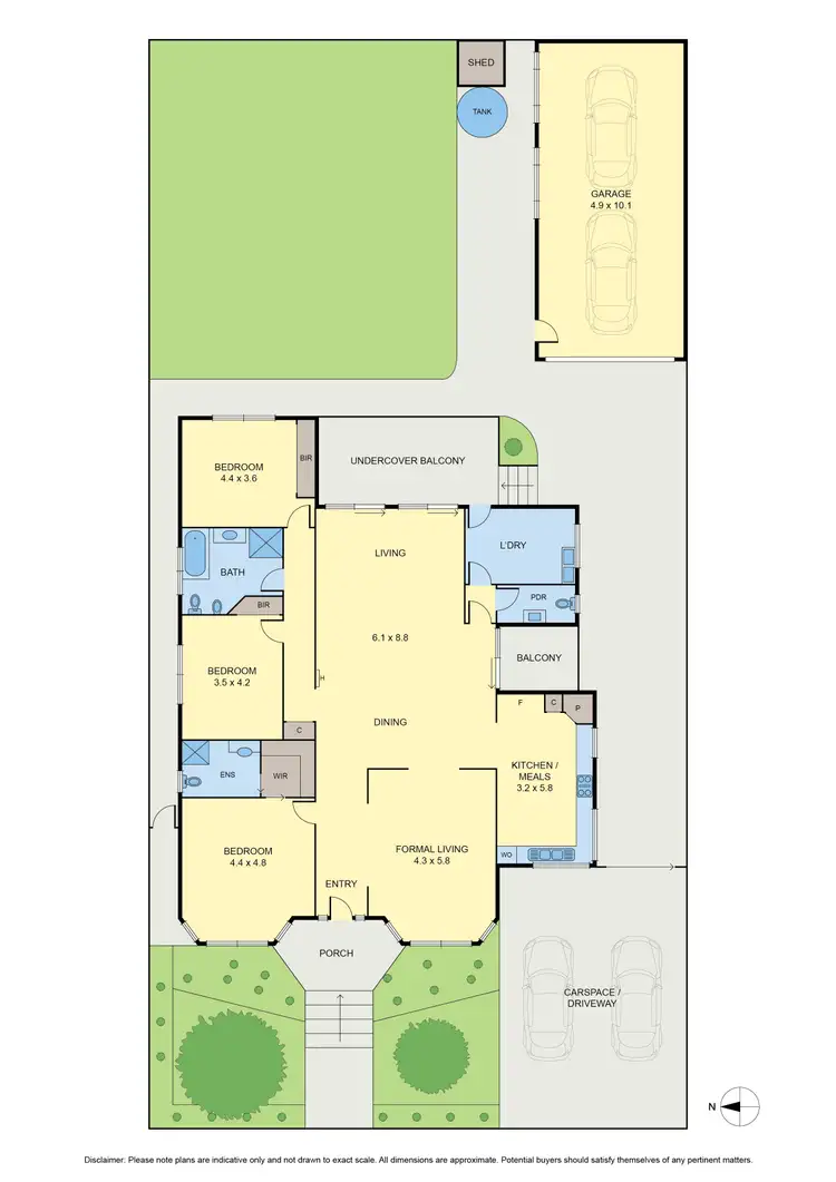 Floorplan of Homely house listing, 66 William Street, Fawkner VIC 3060