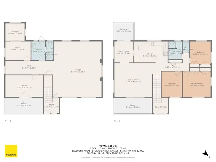 Floorplan of Homely house listing, 19 Grevillea Street, Forrest Beach QLD 4850