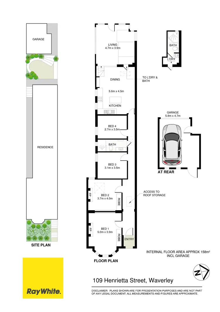 Floorplan of Homely house listing, 109 Henrietta Street, Waverley NSW 2024