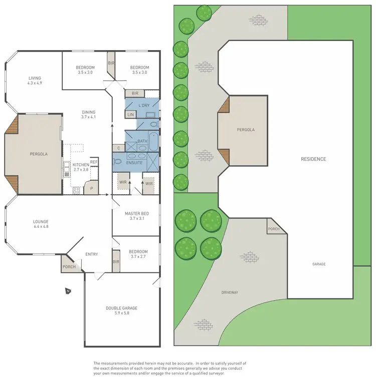 Floorplan of Homely house listing, 3 Euston Place, Wyndham Vale VIC 3024