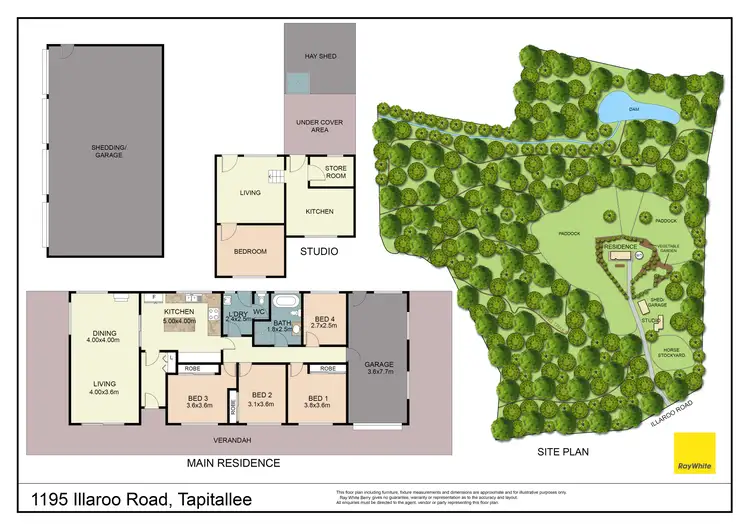 Floorplan of Homely rural property listing, 1195 Illaroo Road, Tapitallee NSW 2540