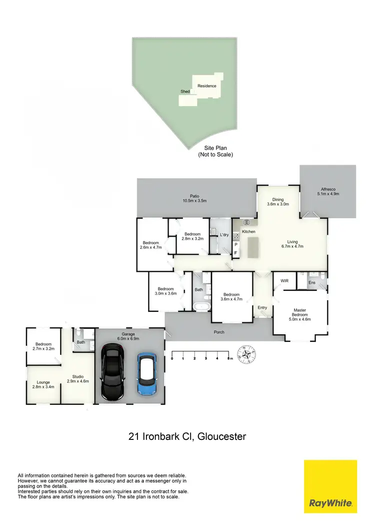 Floorplan of Homely house listing, 21 Ironbark Close, Gloucester NSW 2422