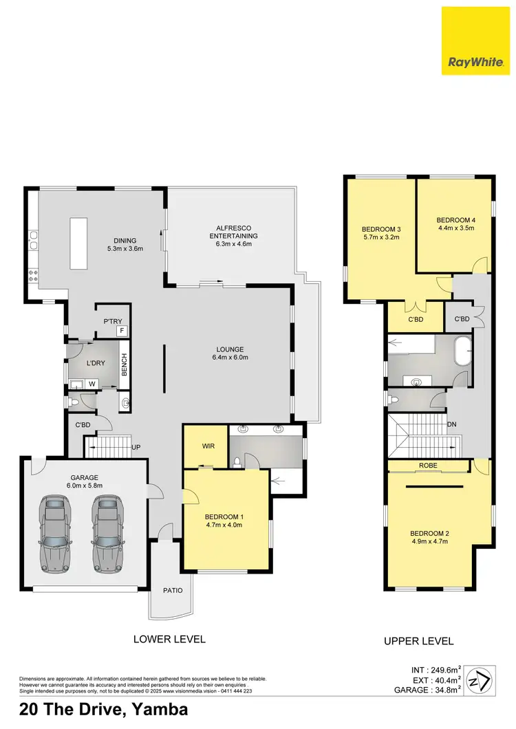 Floorplan of Homely house listing, 20 The Drive, Yamba NSW 2464