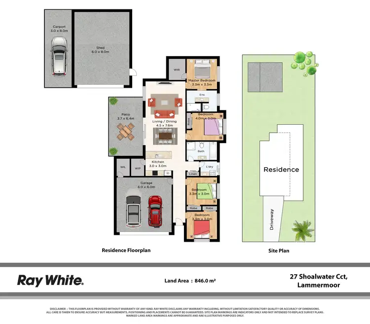 Floorplan of Homely house listing, 27 Shoalwater Circuit, Lammermoor QLD 4703