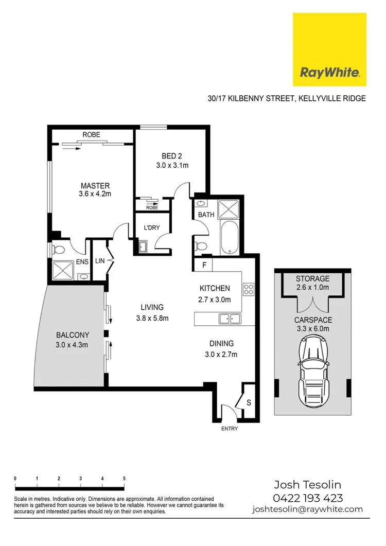 Floorplan of Homely unit listing, 30/17 Kilbenny Street, Kellyville Ridge NSW 2155