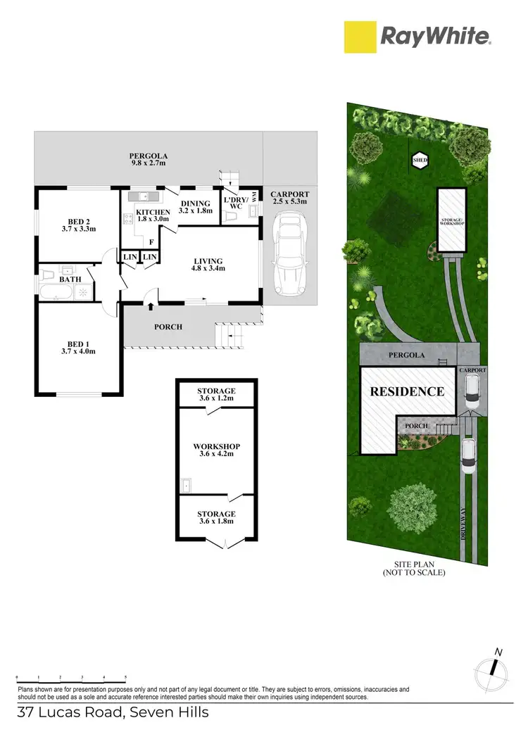 Floorplan of Homely house listing, 37 Lucas Road, Seven Hills NSW 2147