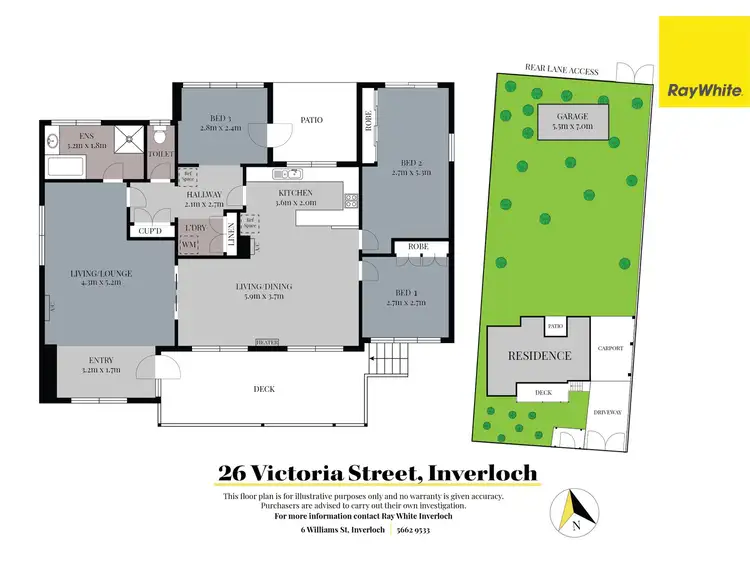 Floorplan of Homely house listing, 26 Victoria Street, Inverloch VIC 3996