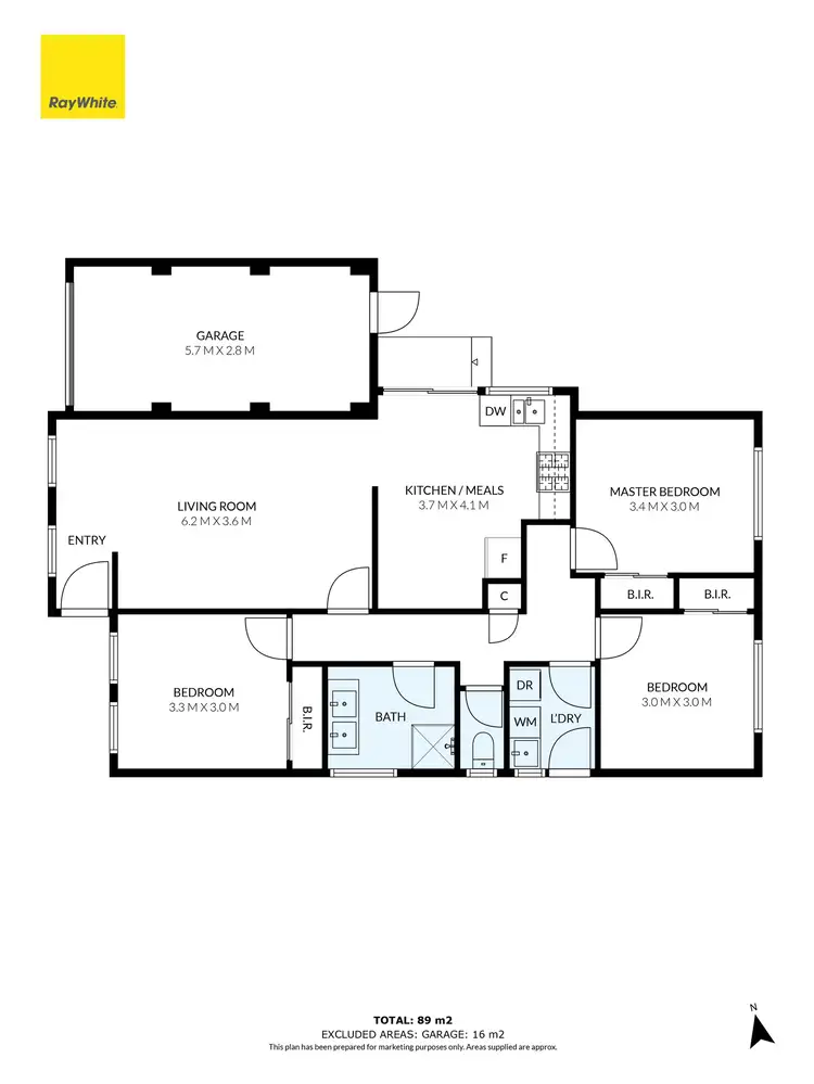 Floorplan of Homely house listing, 12A Claremont Crescent, Reservoir VIC 3073
