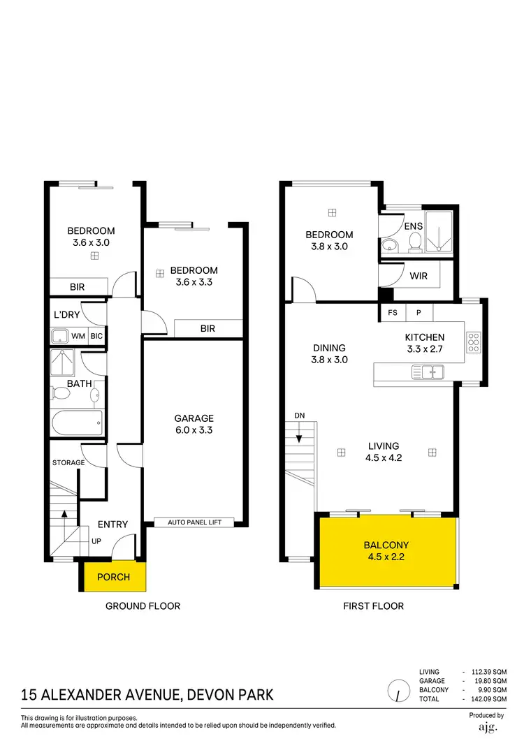 Floorplan of Homely house listing, 15 Alexander Avenue, Devon Park SA 5008