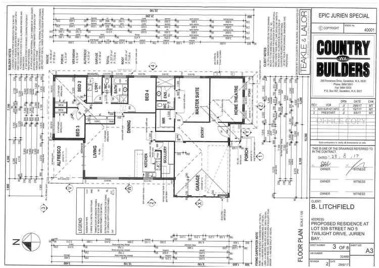 Floorplan of Homely house listing, 5 Twilight Drive, Jurien Bay WA 6516