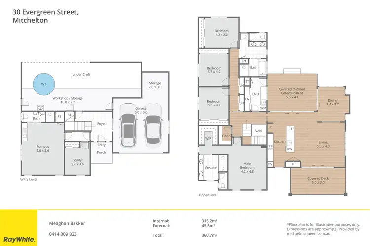 Floorplan of Homely house listing, 30 Evergreen Street, Mitchelton QLD 4053