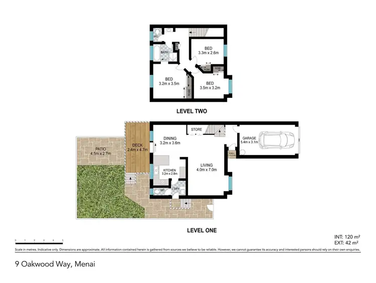 Floorplan of Homely townhouse listing, 9 Oakwood Way, Menai NSW 2234