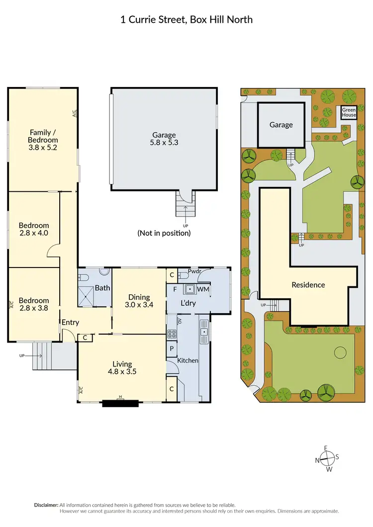 Floorplan of Homely house listing, 1 Currie Street, Box Hill North VIC 3129