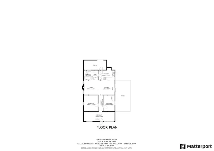 Floorplan of Homely house listing, 40 Burton Street, Swan Hill VIC 3585