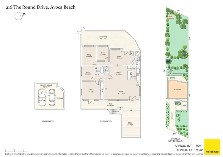 Floorplan of Homely house listing, 216 The Round Drive, Avoca Beach NSW 2251