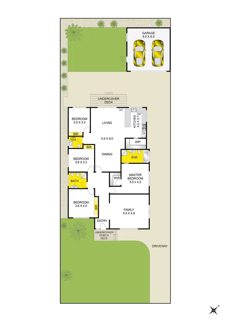 Floorplan of Homely house listing, 40 Learmouth Street, Belmont VIC 3216