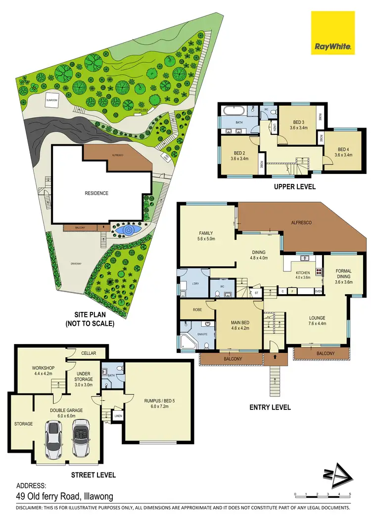 Floorplan of Homely house listing, 49 Old Ferry Road, Illawong NSW 2234
