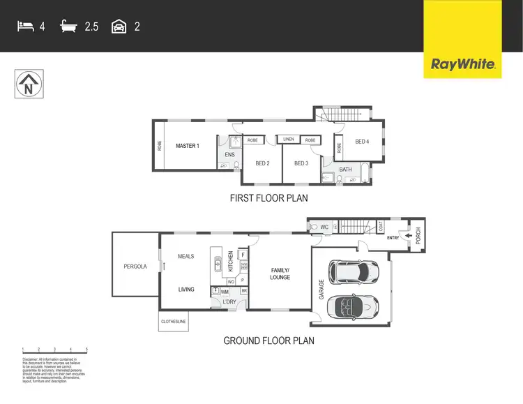 Floorplan of Homely house listing, 14 Baudinette Circuit, Bruce ACT 2617