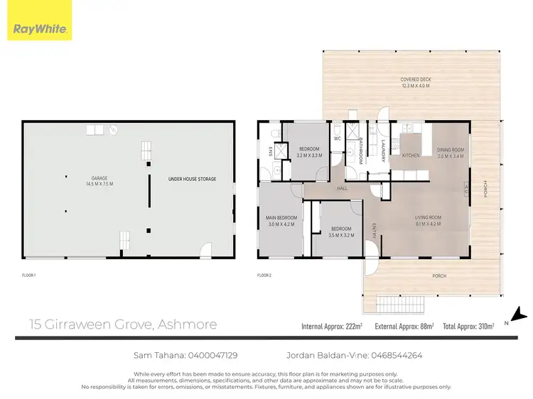 Floorplan of Homely house listing, 15 Girraween Grove, Ashmore QLD 4214