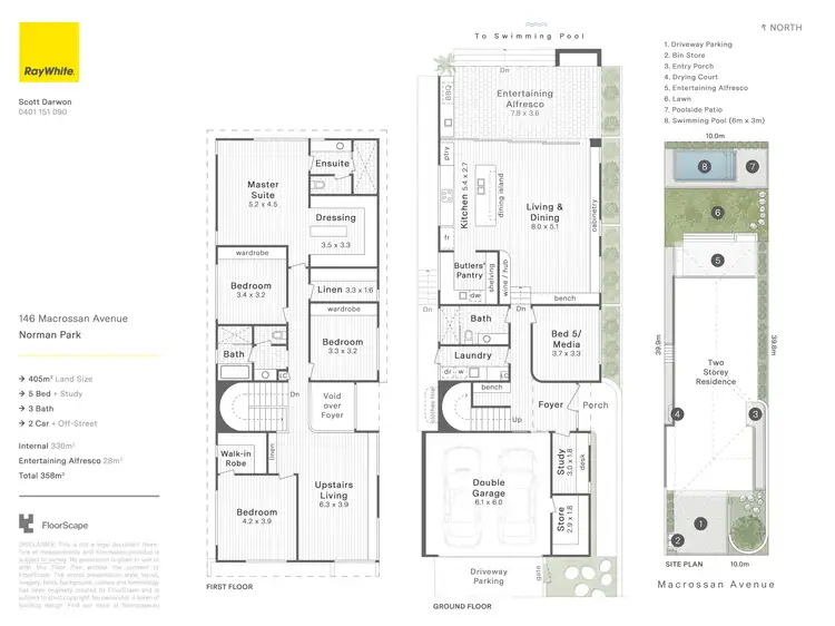 Floorplan of Homely house listing, 146 Macrossan Avenue, Norman Park QLD 4170