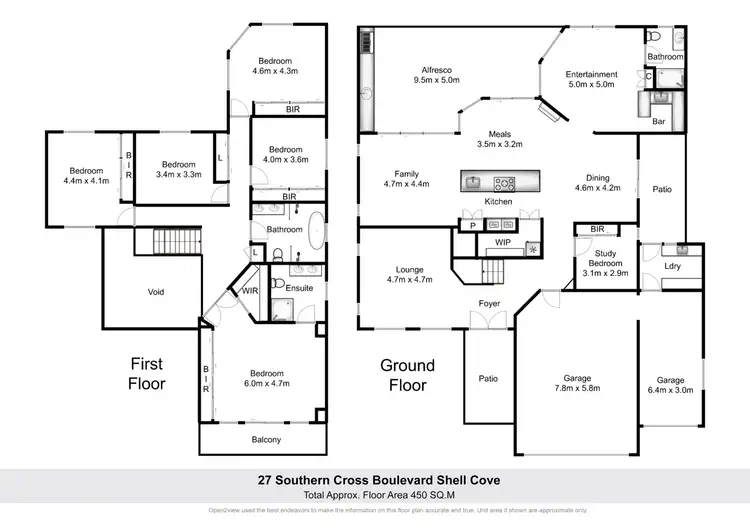 Floorplan of Homely house listing, 27 Southern Cross Boulevard, Shell Cove NSW 2529