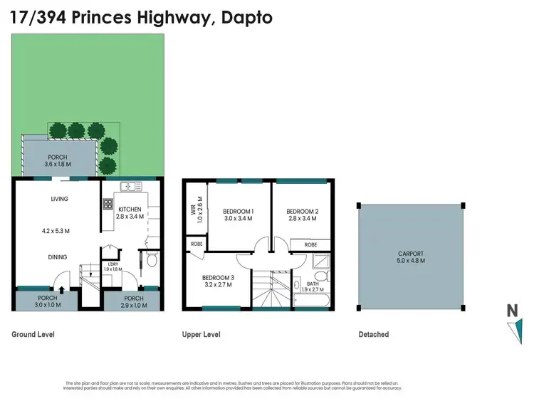 Floorplan of Homely house listing, 17/394 Princes Highway, Dapto NSW 2530