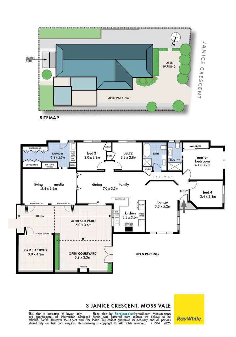 Floorplan of Homely house listing, 3 Janice Crescent, Moss Vale NSW 2577