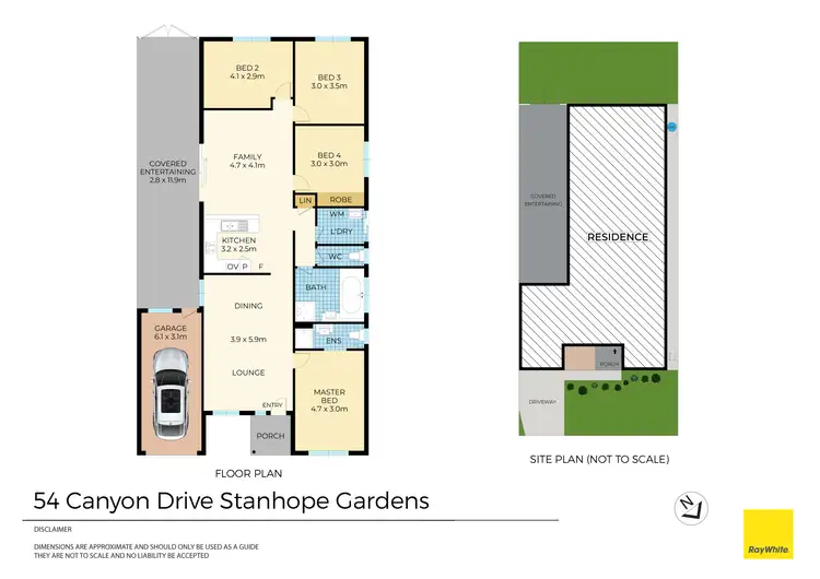 Floorplan of Homely house listing, 54 Canyon Drive, Stanhope Gardens NSW 2768