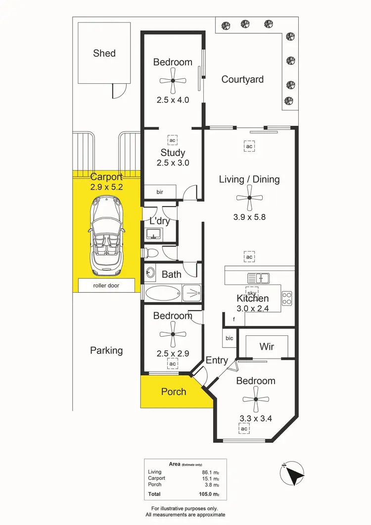 Floorplan of Homely house listing, 2/405 Morphett Road, Oaklands Park SA 5046