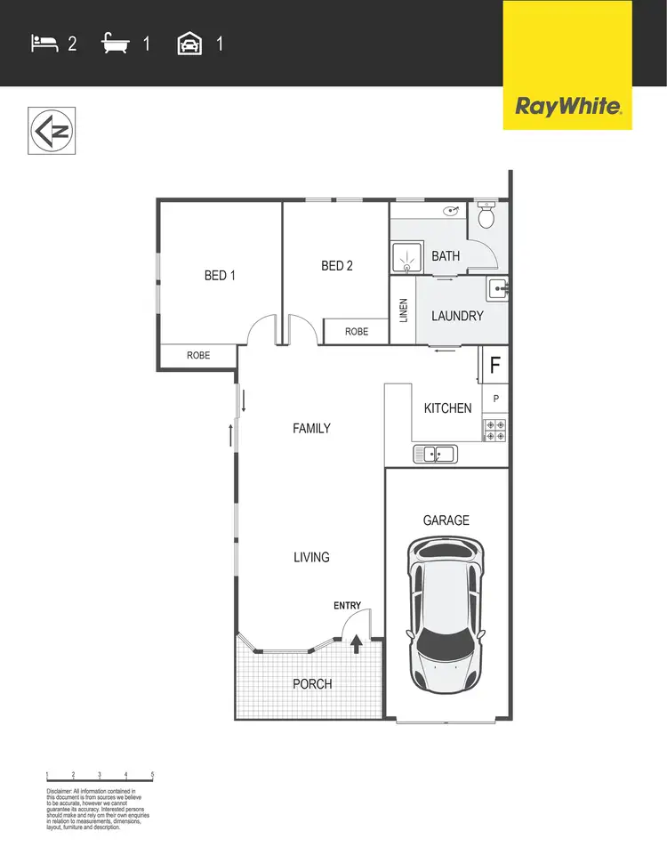 Floorplan of Homely house listing, 22 Berkeley Street, Dunlop ACT 2615